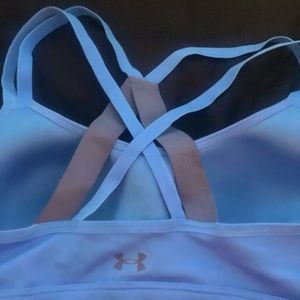 Under Armor Size Small Blue Sports Bra